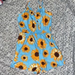 Sunflower romper